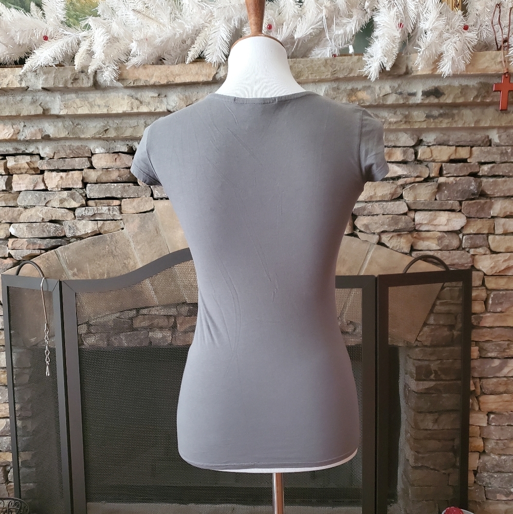 EUC / Kenneth Cole ruched top - Picture 4 of 8